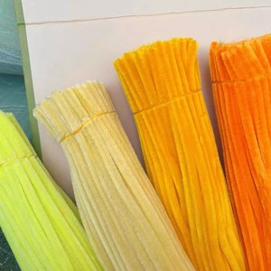 Bâtonnets en chenille de 8 mm, 59 couleurs disponibles (30 cm) - Décorations DIY et fournitures créatives |   Matériel pour fêtes et événements - Product Image 2