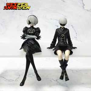 HESPER 2 Estilos 15CM NieR <span class=keywords><strong>Automata</strong></span> 2B 9S Figuras de Chicas Sexys de Manga, Estatuas Coleccionables de Dibujos Animados, Figura de PVC, Juguetes de Regalo de <span class=keywords><strong>Anime</strong></span> - Product Image 1