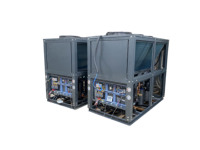 Système de refroidissement industriel à compresseur scroll refroidi par air, contrôle PLC, moteur hermétique complet, pompe AC 380V pour le refroidissement de processus