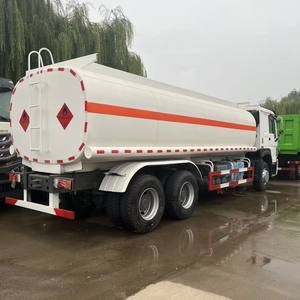 Exportación a Asia Central y África: Camión Cisterna HOWO de 371 CV para Transporte de Gasolina y Diésel, Vehículo de Repostaje Móvil de 20 m³ - Product Image 2