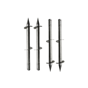 1800mm <span class=keywords><strong>in</strong></span> <span class=keywords><strong>acciaio</strong></span> al carbonio Q235B Solar Foundation vite azionata pila elica di ancoraggio vite di messa a terra zincata ISO9001 certificata - Product Image 5