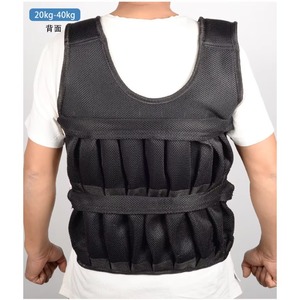 Gilet lesté en polyester de qualité supérieure pour la course, le sport et le fitness, avec blocs de poids, et ensemble de sacs de sable pour l'entraînement des jambes - Product Image 6