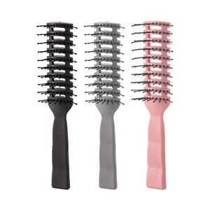 Peigne à Dents Larges Courbé Spécial Homme pour Massage du Cuir Chevelu, Coiffage et Volumisation des Cheveux, et Coiffures Pompadour - Product Image 6