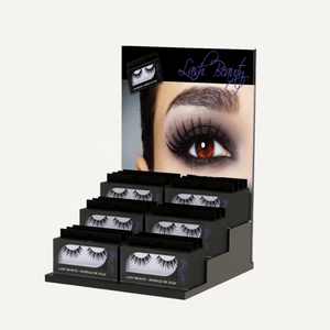 Support d'affichage de cils en acrylique personnalisé pour comptoir de magasin de cosmétiques, présentoir de maquillage et de cosmétiques - Product Image 2