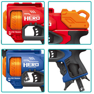 Cadeau de sécurité pour la fête des enfants Jouet électronique Pistolet à balles souples pour enfants-Matériau en plastique ABS - Product Image 5