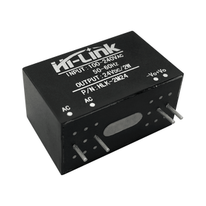 Module d'alimentation AC/DC 2W Hi-Link <span class=keywords><strong>HLK</strong></span>-<span class=keywords><strong>2M03</strong></span>/2M05/2M09/2M12/2M15/2M24 haute efficacité, faible ondulation, certifié CE - Product Image 1