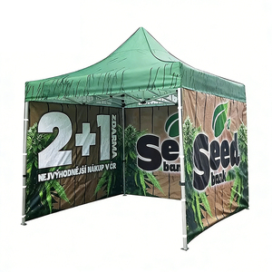Tienda de campaña ligera emergente resistente personalizada con toldo plegable publicitario de Pvc al aire libre - Product Image 1