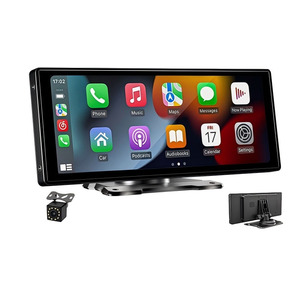 Universal <strong>Car</strong> 10.26inch IPS Portable Display Wireless Carplay <strong>Android</strong> Auto Navigation High Definition Touch Screen Multimedia - Product Image 1
