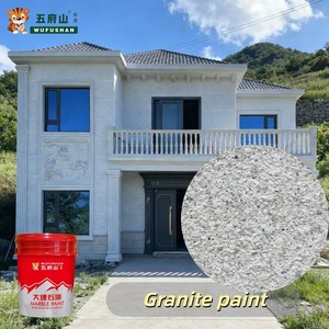 Revestimiento Líquido Acrílico Impermeable Wufushan en Aerosol para Paredes Exteriores de Edificios con Textura de Piedra Natural y Efecto Granito Brillante - Product Image 1