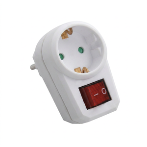 Nuovo Adattatore ExtraStar con Interruttore a 2 Poli 16A 250V per Uso Interno, per Sostituzione/Riparazione - Product Image 1