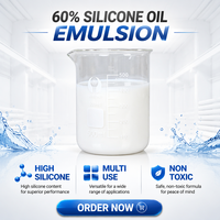 Émulsion de silicone PDMS à haute teneur en solides Gui Tuo, non ionique, à base d'huile de diméthyle, pour démoulage industriel, brillance des pneus, adoucissement des textiles et usage quotidien
