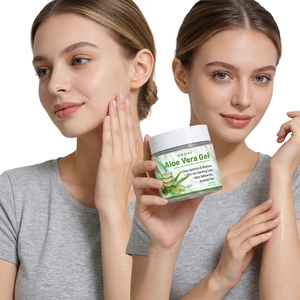 Lozione Idratante Lenitiva OEM in Offerta Speciale, <span class=keywords><strong>Crema</strong></span> Viso e Corpo Idratante per la Routine Quotidiana di Cura della Pelle, Gel di <span class=keywords><strong>Aloe</strong></span> Vera - Product Image 1