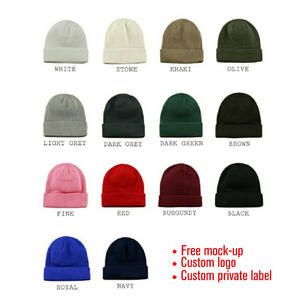 Berretto Invernale Personalizzabile in Cotone di Alta Qualità, Morbido e Caldo, con Stampa o Tinta Unita per Uomo e Donna - Product Image 1