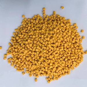 고급 표준 등급 화상 브랜드 플라스틱 마스터배치 성형용 LDPE HDPE <span class=keywords><strong>PE</strong></span> PP 황색 과립 CN/SHN 전동 공구용 - Product Image 3
