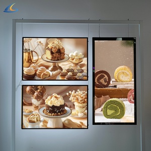 กล่องไฟ LED เมนูแบบแขวนสองด้านแสดงเมนูร้านอาหาร - Product Image 5