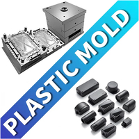 Moule d'injection micro-plastique de qualité médicale pour boîtier de capteur portable de précision, service d'outillage plastique conforme RoHS