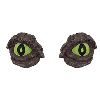 Mangeoire à oiseaux créative et novatrice à grands yeux Décoration en résine Sculpture en résine Cadeau