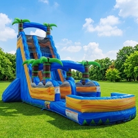 Toboggans aquatiques gonflables géants WINSUN pour usage commercial – Vente directe usine, toboggan aquatique gonflable pas cher pour adultes, idéal pour les fêtes et piscines.