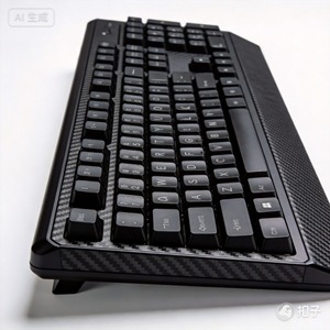 Teclas de Teclado 100% Fibra de Carbono Tejida con Patrón Náutico y Marino, Accesorios Anti-Tirón - Product Image 4