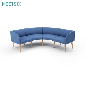 Modern Nordic Reclining Sectional <b>Sofa</b> Set for Living Room and Bedroom for <b>Office</b> Reception Public Area and Waiting Rooms - Product Image 5