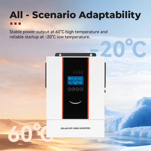 מחיר מפעל 1200W 12V ממיר סולארי היברידי חד-סטרינגי 208V-240V גל סינוס טהור לשימוש ביתי 90% יעילות - Product Image 5