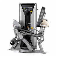 Máquina de extensión de piernas sentado con movimiento dinámico de balanceo para gimnasios comerciales, entrenamiento de fuerza de cuádriceps