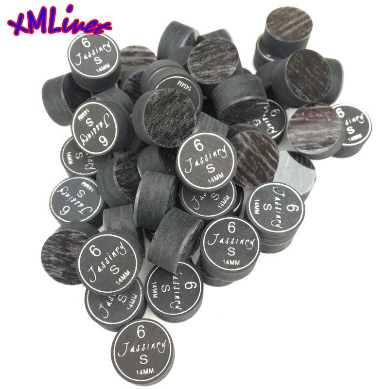 Оригинальный Jassinry 14 мм Черный билльярдный пул для кия 6 слоев свиной кожи + прозрачная подушки из м/ф «/м/ч бильярдные принаждежности