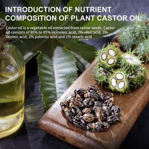 Olio di Ricino Puro al 100% Pressato a Freddo Biologico, Prezzo all'Ingrosso, per la Cura dei Capelli - Product Image 3