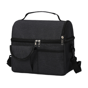 Sacs à déjeuner isothermes en toile Oxford avec motif de lettres en aluminium, pour pique-nique en plein air, bandoulière, camping, voyage - Product Image 5