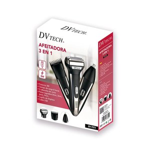 Dvtech Electric <b>Shaver</b> 3 In 1 3W Rechargeable With Usb Cable For Men Grooming - Product Image 1