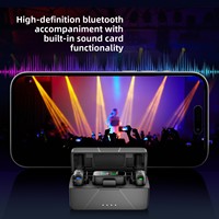 Microfono Lavalier Wireless con Riduzione Intelligente del Rumore, Microfono a Clip Universale per Telefono, Laptop, YouTube, TikTok, Streaming Live