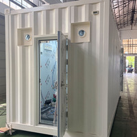 Station de refroidissement industrielle intégrée en conteneur, sur mesure, non standard, refroidie par eau, système de refroidissement par eau emballé, marque DYF