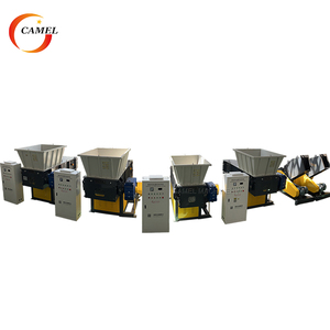 Broyeur de déchets de carrosseries de voitures, déchiqueteur mono-arbre pour déchets / Machine de broyage et d'extrusion pour morceaux de PP, PS, PC, HDPE - Product Image 1