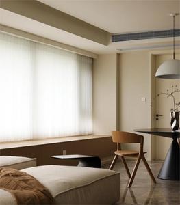 Estantería LED oculta de pared completa moderna, mueble de TV con puerta corredera - Product Image 5