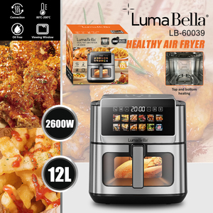 <span class=keywords><strong>Freidora</strong></span> de Aire LUMABELLA con Pantalla Táctil Inteligente Multifunción y Cuerpo de Plástico - Product Image 2