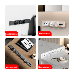 Système de rail électrique multifonctionnel intelligent pour bureau et cuisine, norme britannique, 8000W, courant nominal 32A - Product Image 5