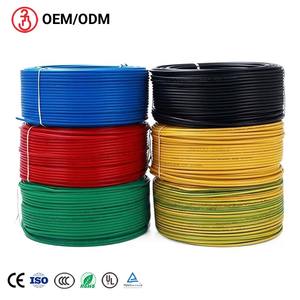 Câble électrique en cuivre monoconducteur PVC 1,5 mm 2,5 mm 4 mm 6 mm 10 mm² en rouleau pour câblage domestique - Product Image 1