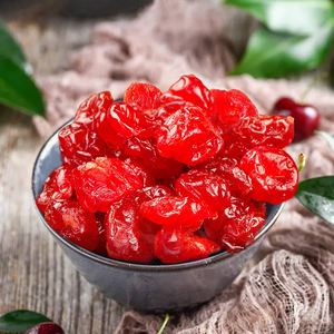 Nouvelles cerises confites récoltées, fruits secs rouges sucrés, cerises - Product Image 1