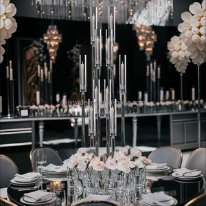 Bougeoirs en acrylique transparent Candélabres <span class=keywords><strong>pour</strong></span> centres de Table de <span class=keywords><strong>mariage</strong></span> Décoration Chandelier Bougeoirs <span class=keywords><strong>pour</strong></span> <span class=keywords><strong>mariage</strong></span> - Product Image 6