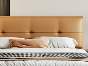 Recommandation populaire : <span class=keywords><strong>Lit</strong></span> double moderne et minimaliste pour chambre à coucher, en similicuir fin et souple, <span class=keywords><strong>lit</strong></span> à rebord <span class=keywords><strong>de</strong></span> 1,8 mètre - Product Image 4