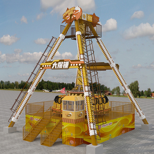 Giant Pendulum Thrill Ride Amusement Park Equipment 24-Seat Outdoor Fairground Attraction CE Certified Metal & Steel - Product Image 2