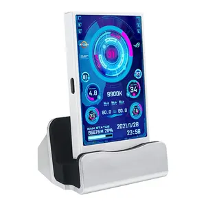 Tela secundária DIY Monitor de computador 3,5 polegadas IPS TYPE-C ,USB-TYPE C Tela secundária para Windows <span class=keywords><strong>Software</strong></span> embutido - Product Image 3