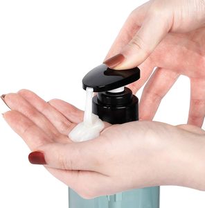 300ml 500ml PET High Quality <b>Shampoo</b> <b>Dispenser</b> Bottle Foaming Round Plastic Lotion Bottle - Product Image 2
