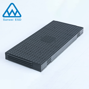 ESD SMT stacked anti-static plastic ic storage tray for PCB