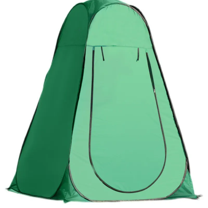 도매 휴대용 완전 자동 캠핑 화장실 샤워 텐트 방수 야외 탈의실
