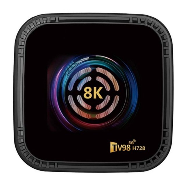 TV98 H728 Android 14 TV Box 2025 Upgraded Ram 4GB 32GB Android Smart Box Dual Band 2.4G 5G 6G WiFi BT5.0 Smart Home Media Player