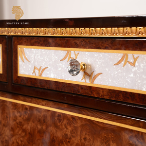 Design di lusso 9 cassetti armadietto Vintage <span class=keywords><strong>cassettiera</strong></span> di lusso <span class=keywords><strong>per</strong></span> mobili da camera da letto ingresso armadio <span class=keywords><strong>per</strong></span> soggiorno - Product Image 4