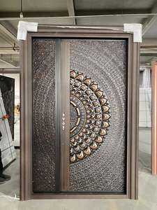 Puerta de Seguridad Doble de Acero TECHTOP Hecha a Medida - para Entrada de Viviendas de Lujo y Comercios - Cierre Multipunto y Duradera - Product Image 6