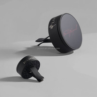 Diffuseur de parfum intelligent pour voiture en aluminium avec clip de ventilation, ouverture facile et design sérigraphié