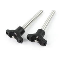Grossiste OEM 113.8 Goupille de verrouillage à bouton PA en acier inoxydable AISI 420 630, Goupille à dégagement rapide à bille, Goupilles à dégagement rapide à bille